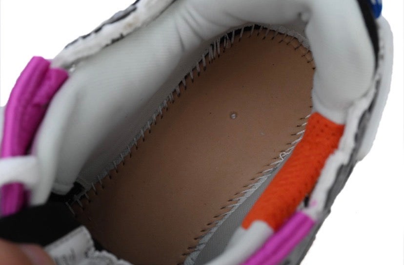 Grey x Multi Color Balenciaga Runners