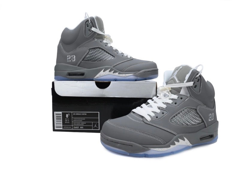 1:1 JORDAN 5 RETRO WOLF GREY