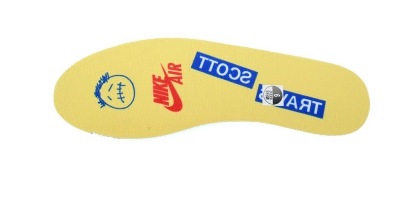 Air Jordan 1 Low Travis Scott canary yellow